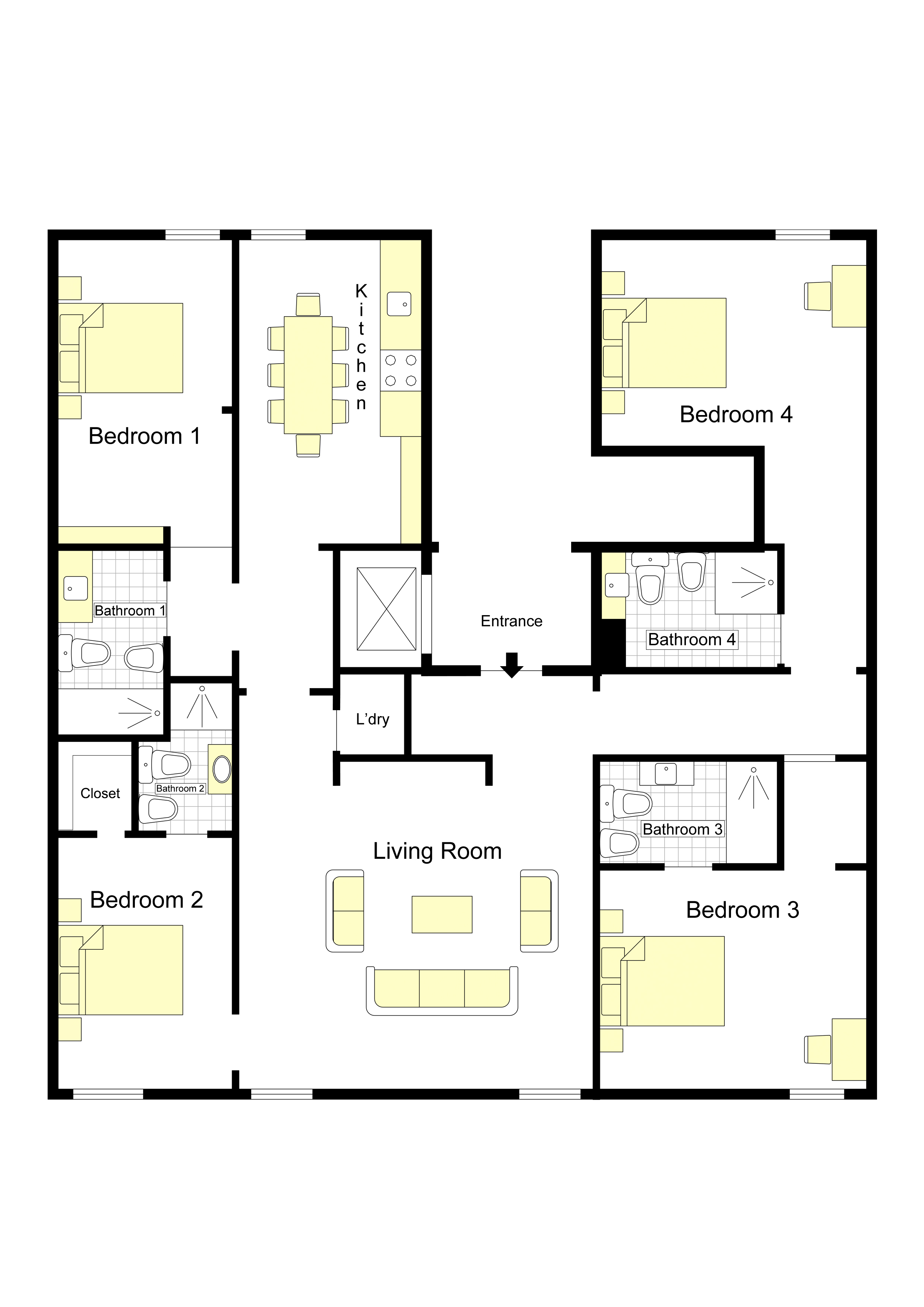 Rosa Floorplan